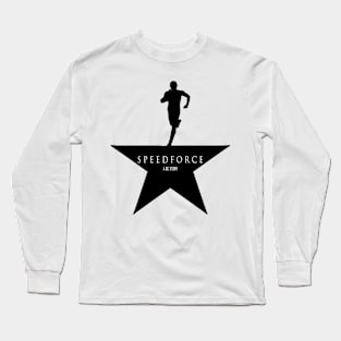 "Speedforce" Hamilton Logo Parody Long Sleeve T-Shirt